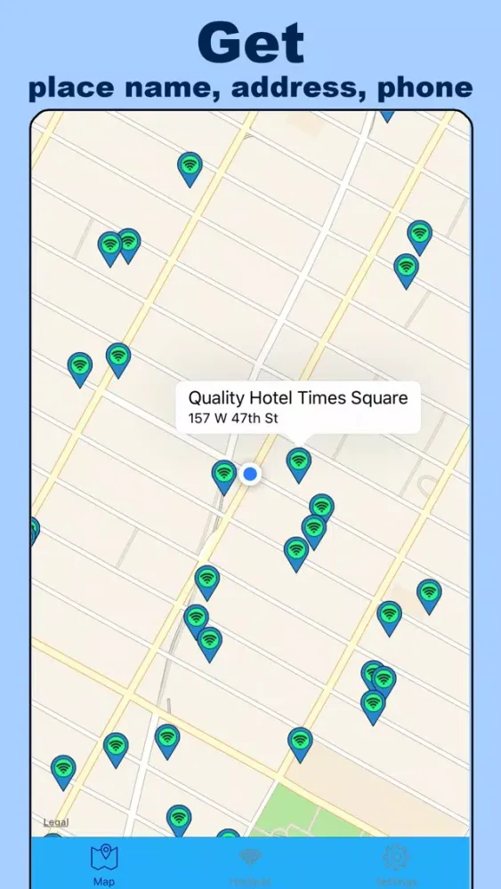 New York WiFi Pro - All Hotspots over NY city Screenshots