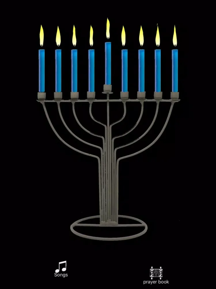 Capturas de tela do חג החנוכה - Hanukkah iPad 