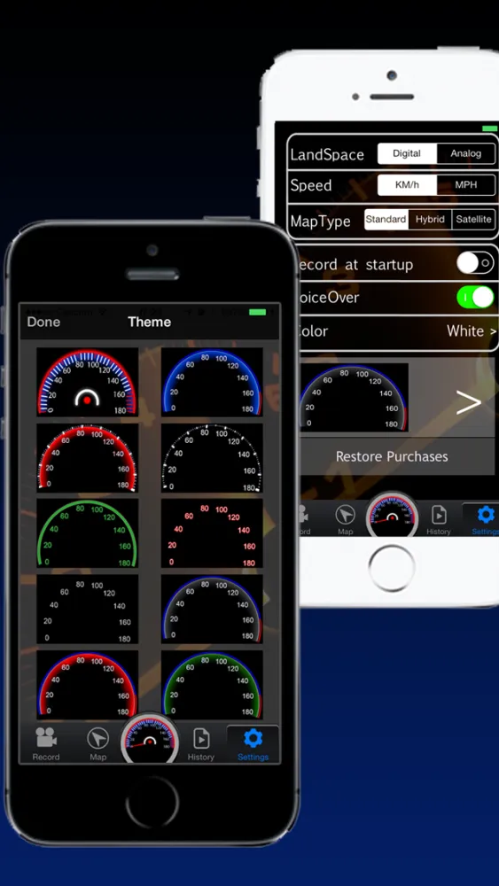 Captures d'écran de Speed Tracker GPS