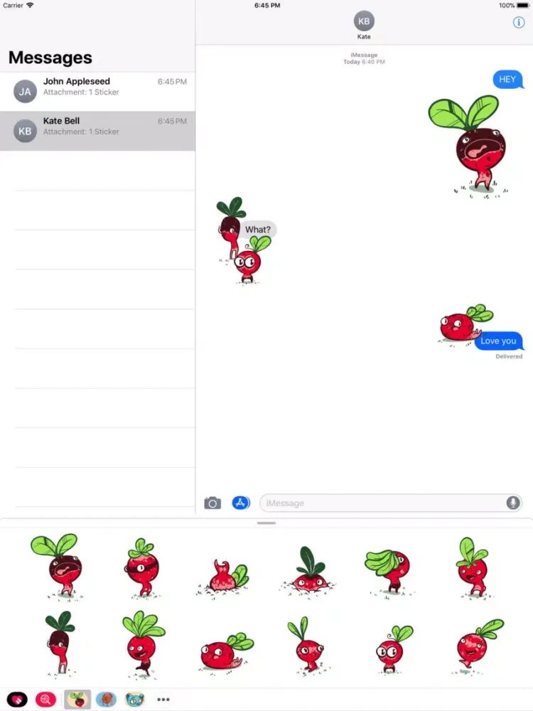 Radish Pals iPad 应用截图