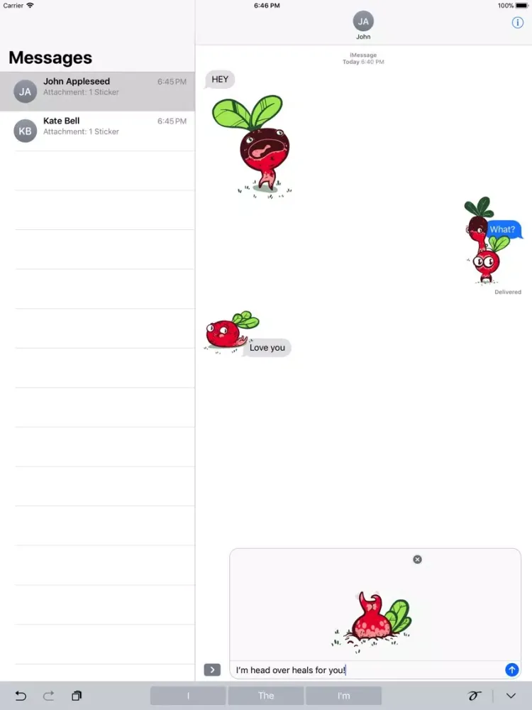 Radish Pals iPad 应用截图