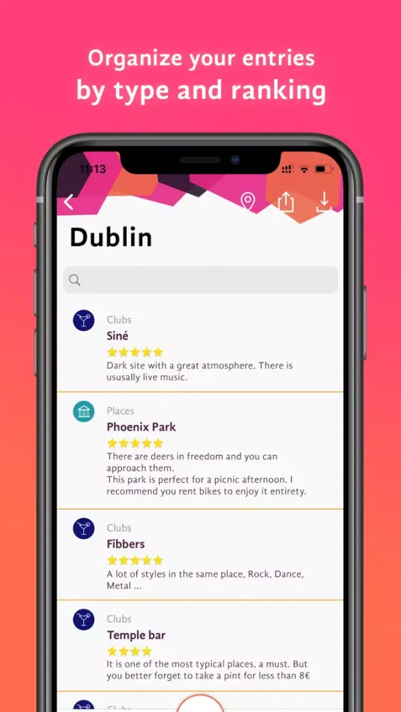Capturas de tela do KeenOn - Discover & recommend