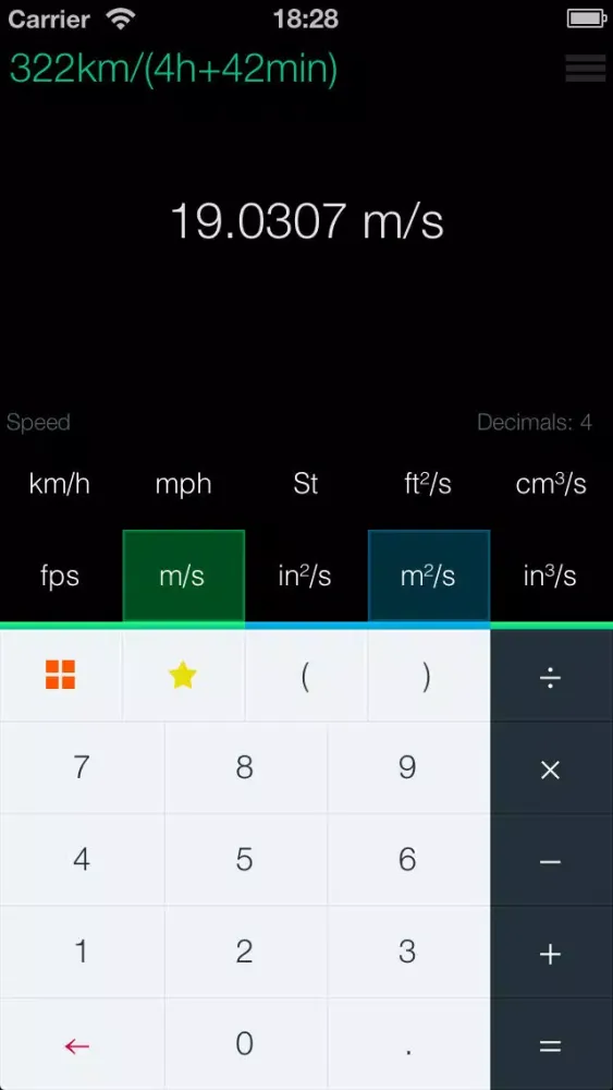 Ease - Unit Converter made Calculator应用截图