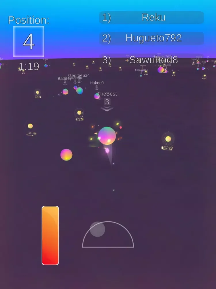 Capturas de tela do Balls Royale iPad 