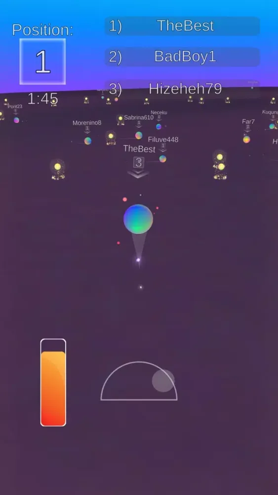 Capturas de tela do Balls Royale