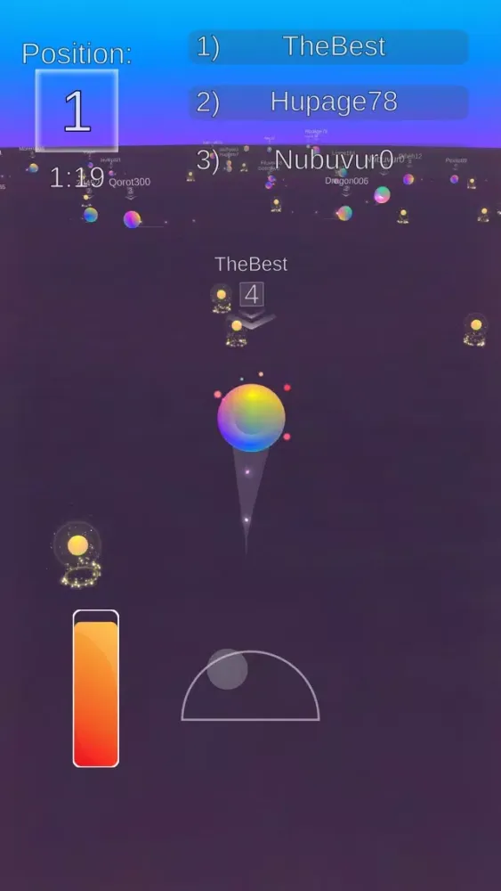 Capturas de tela do Balls Royale