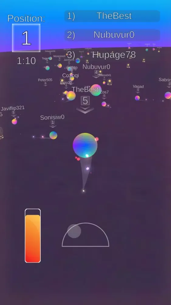 Capturas de tela do Balls Royale