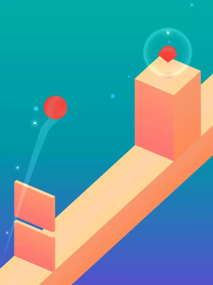 Super Jumpy Ball iPad 应用截图