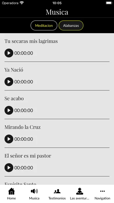Capturas de tela do JM por amor a Dios
