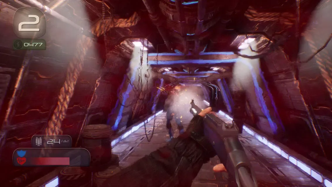 Tangkapan skrin Wave Shooter