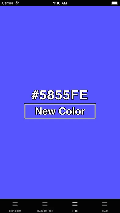 RGB to Hex converter generator應用截圖