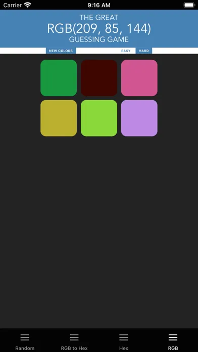 RGB to Hex converter generator應用截圖