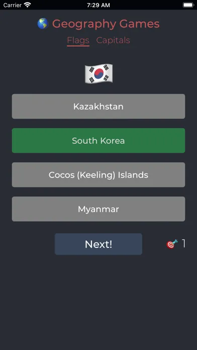 Flag and capital应用截图
