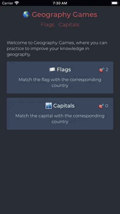 Flag and capital应用截图