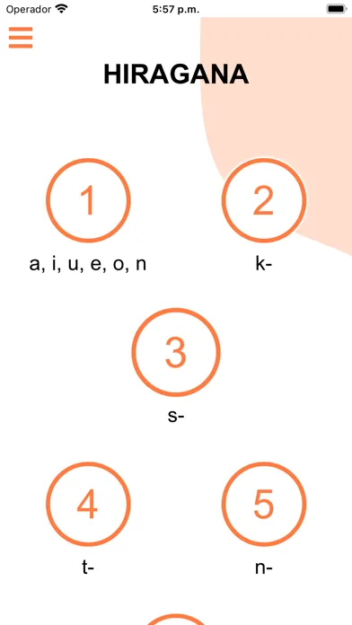 Captures d'écran de JAML Learn Japanese Alphabets