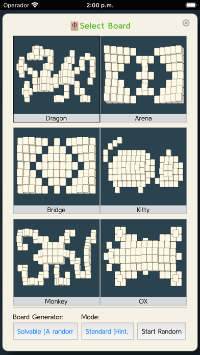 Mahjong solitarie classic game應用截圖