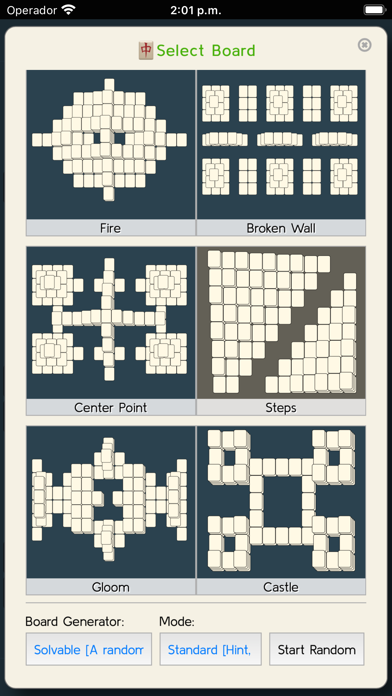 Mahjong solitarie classic game應用截圖