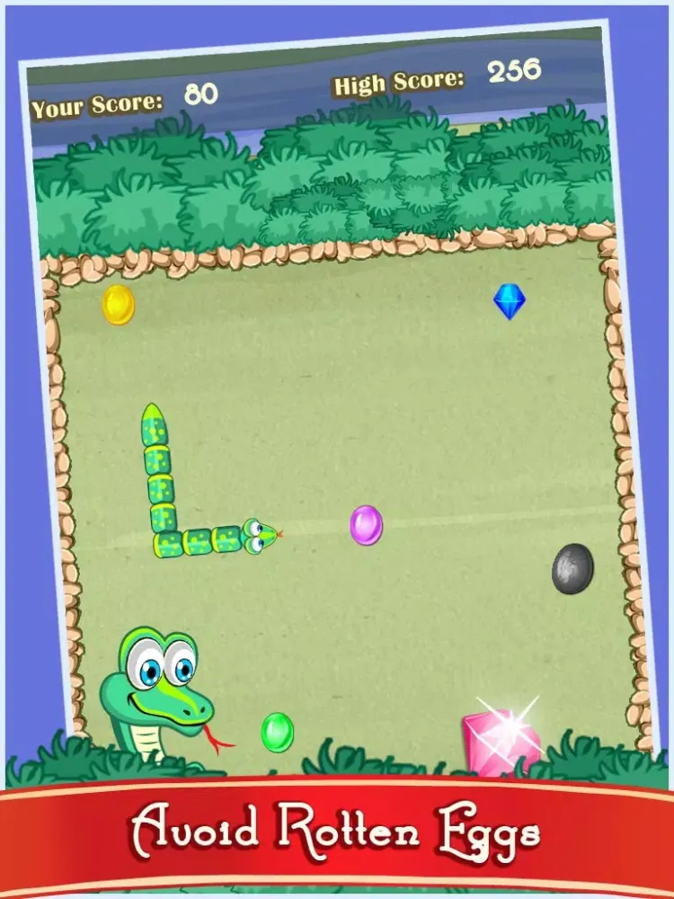 Скриншоты Snake Gemstones Free - The Amazing Classic Serpent Slider Mania iPad 