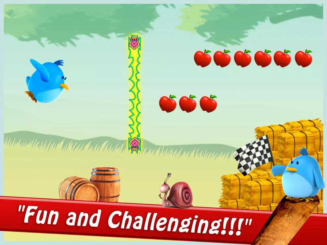 Captures d'écran de Impossible Race - Flying Bird Edition Free iPad 