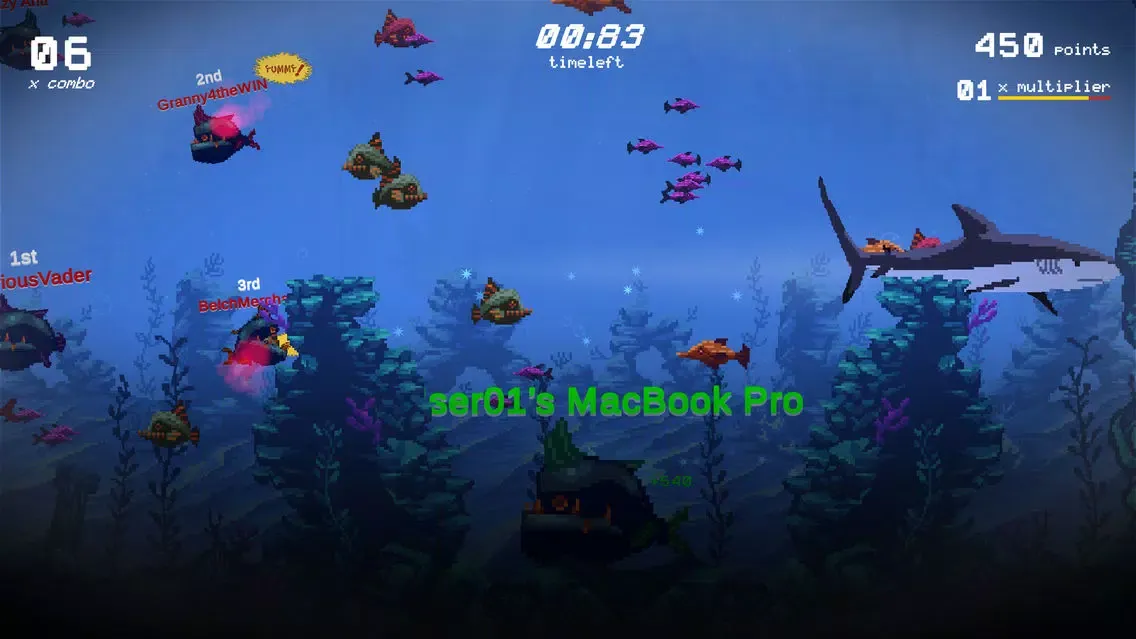 صور Baby Shark Eating Frenzy