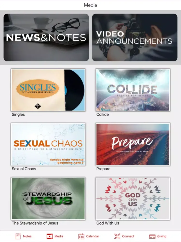 CrossPointe Church Westerville iPad  स्क्रीनशॉट