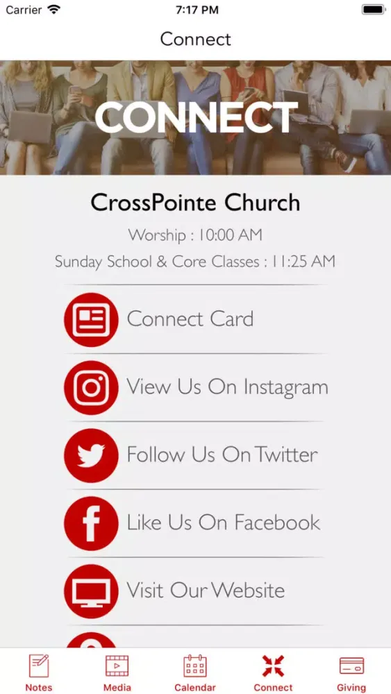 CrossPointe Church Westerville स्क्रीनशॉट