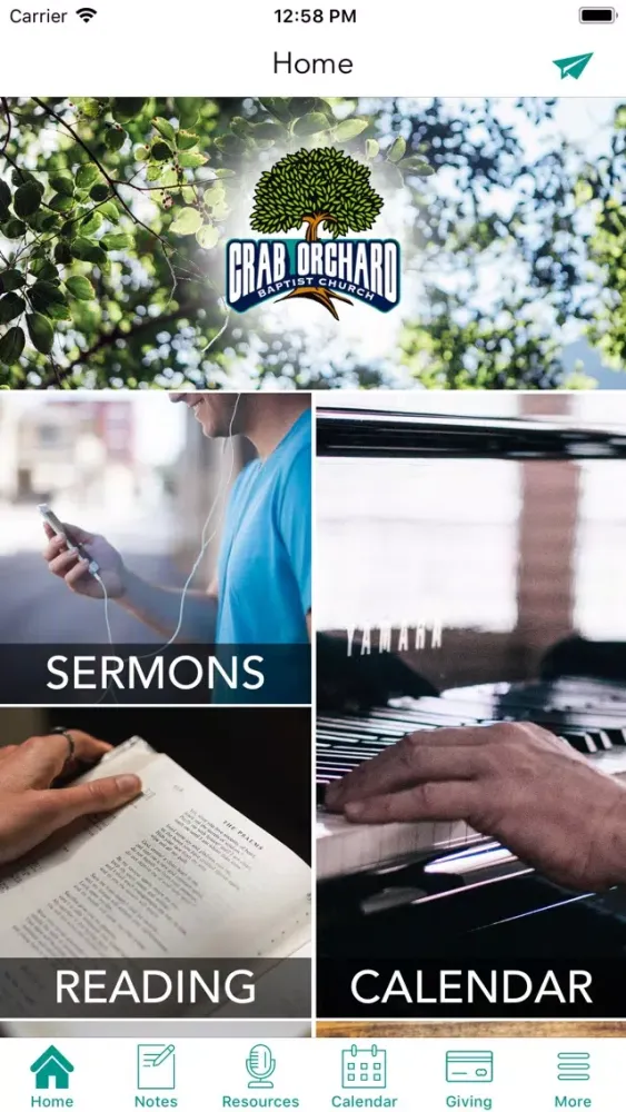 Crab Orchard Baptist Church سکرین شاٹس