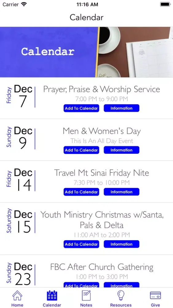 Zrzuty ekranu Fellowship Baptist Church | NY