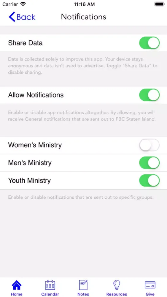 Zrzuty ekranu Fellowship Baptist Church | NY