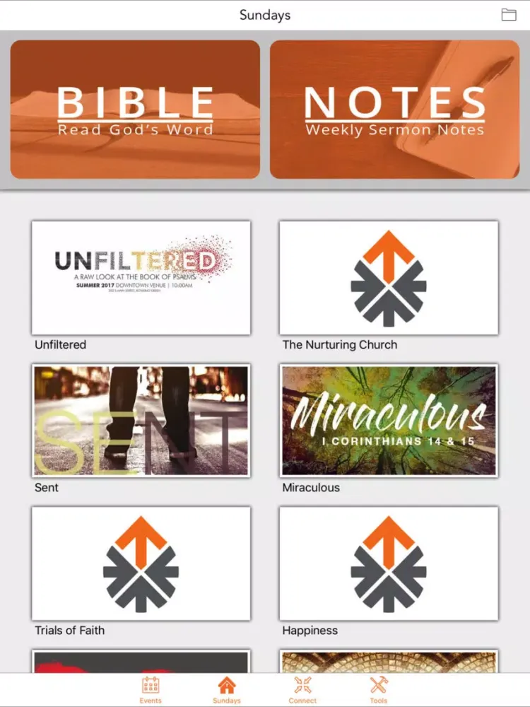 h2o Church BG iPad  स्क्रीनशॉट