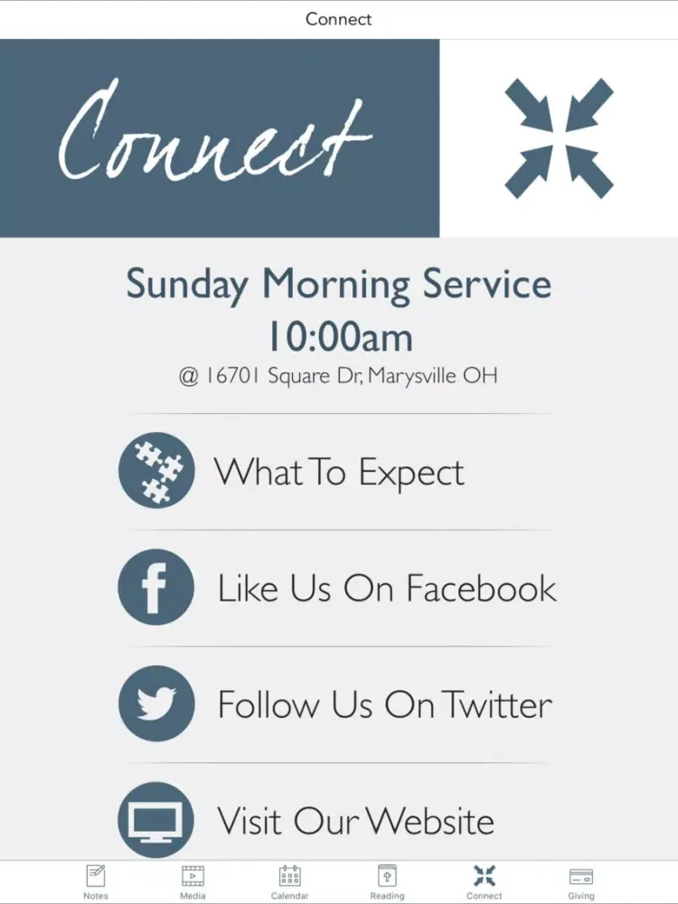 Living Hope Church Marysville iPad  Screenshots