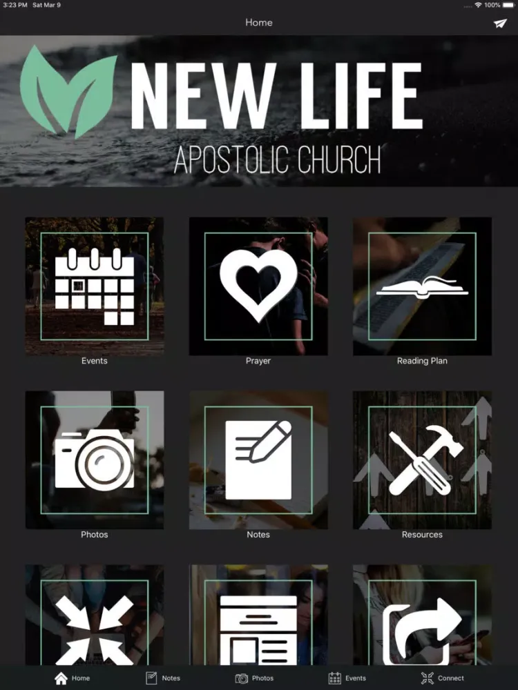 New Life Apostolic Church iPad 应用截图