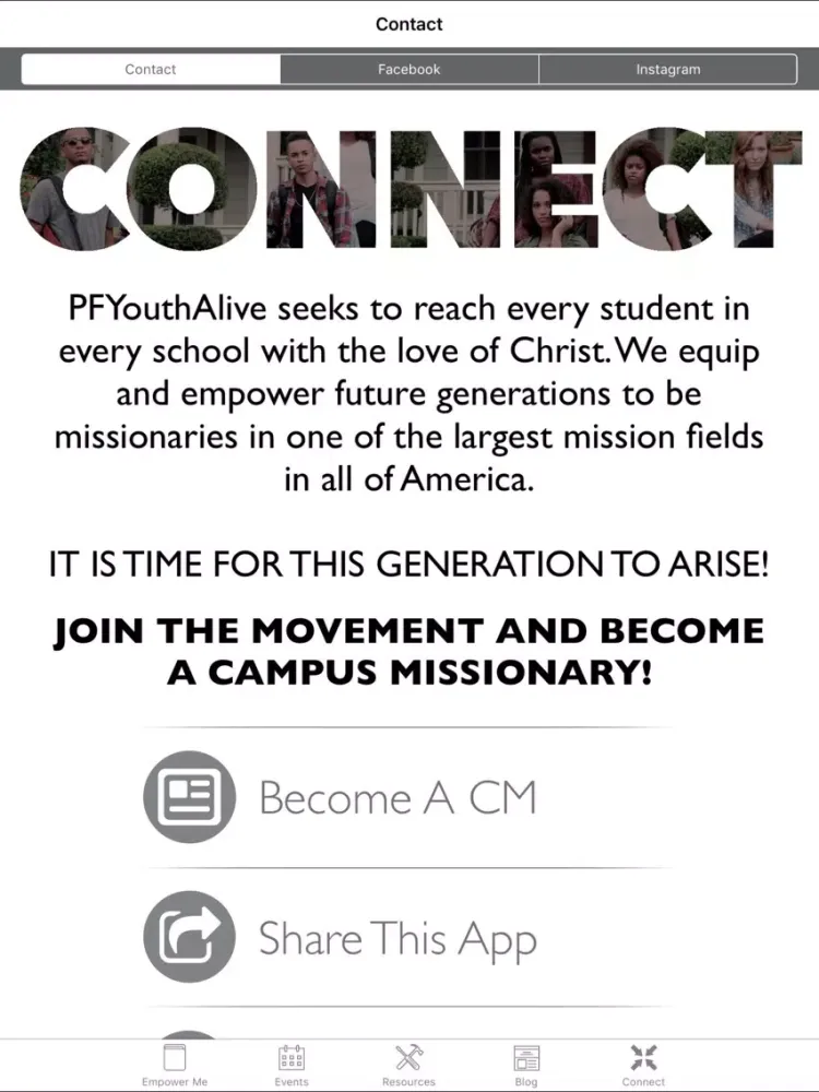 Youth Alive Pen Florida iPad  스크린샷
