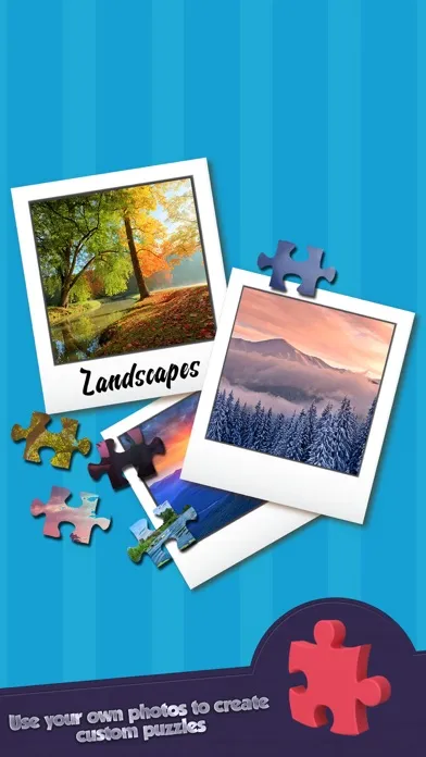 ภาพหน้าจอของ Puzzles For Jigsaw-Lovers - A Landscape Of Adventures