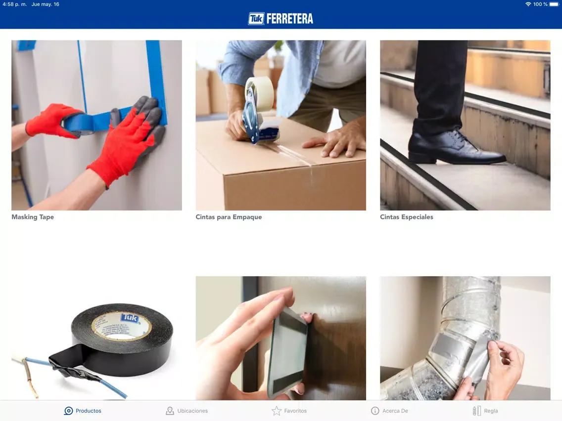 ภาพหน้าจอของ Tuk Ferretero iPad 