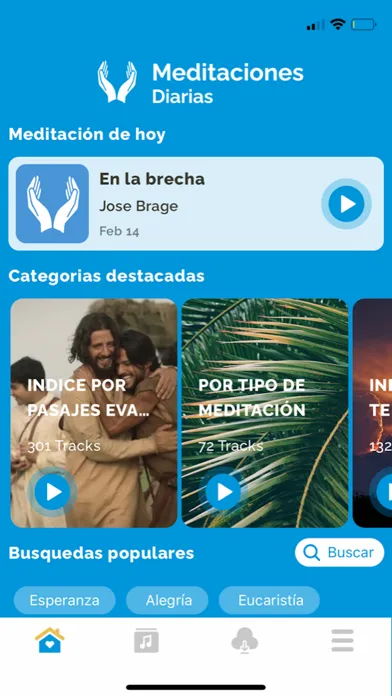 Screenshot di Meditaciones Diarias