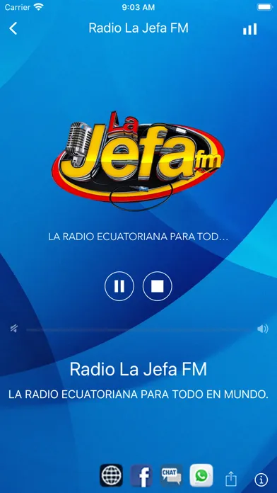Radio La Jefa FM স্ক্রিনশট