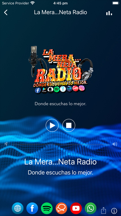 La Mera...Neta Radio Screenshots