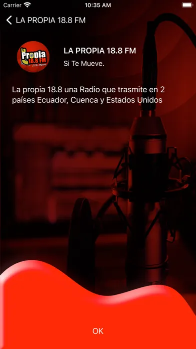 Capturas de pantalla de La Propia 18.8 FM