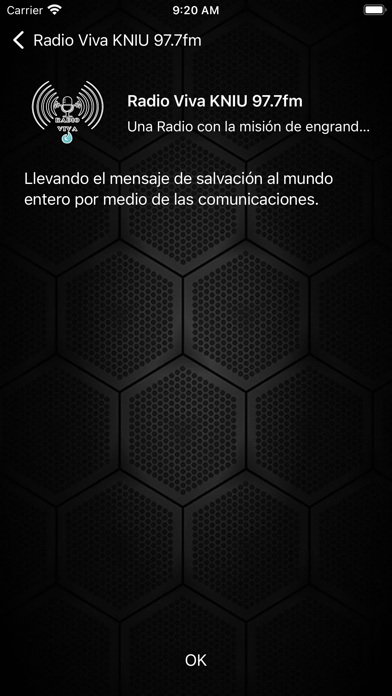 Screenshot di Radio Viva KNIU 97.7fm