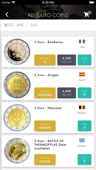 Screenshot di All Euro Coins