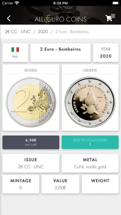 Screenshot di All Euro Coins
