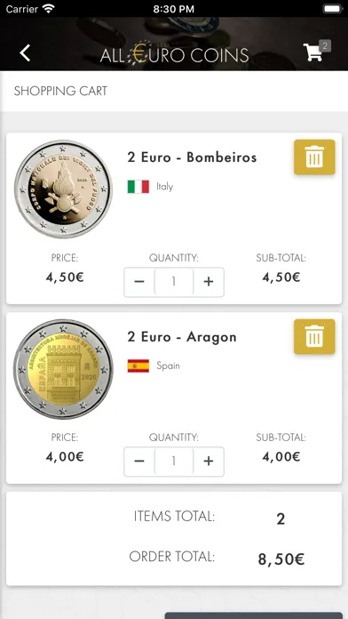 Screenshot di All Euro Coins
