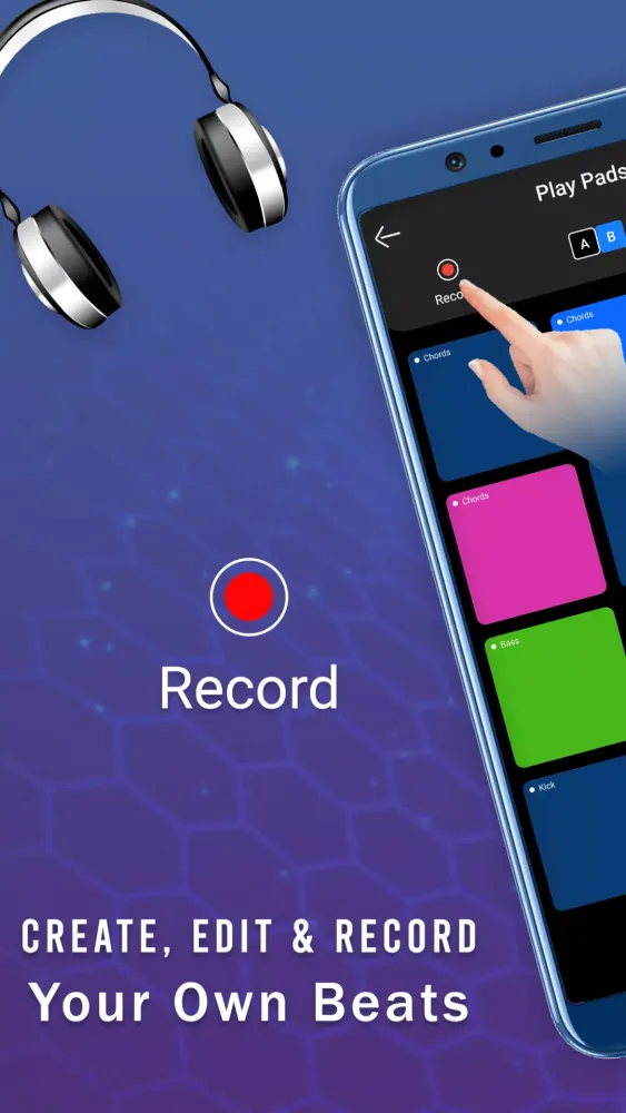 Real Electro Drum Pad: Hip Hop Screenshots