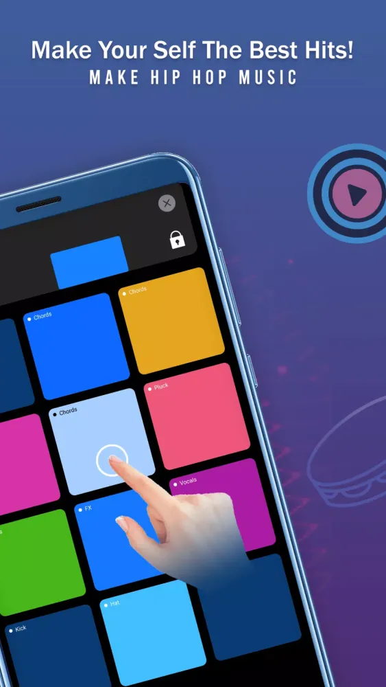 Real Electro Drum Pad: Hip Hop Screenshots