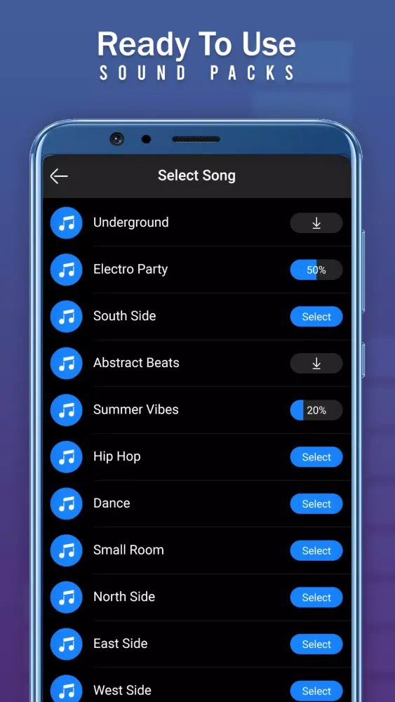 Real Electro Drum Pad: Hip Hop Screenshots
