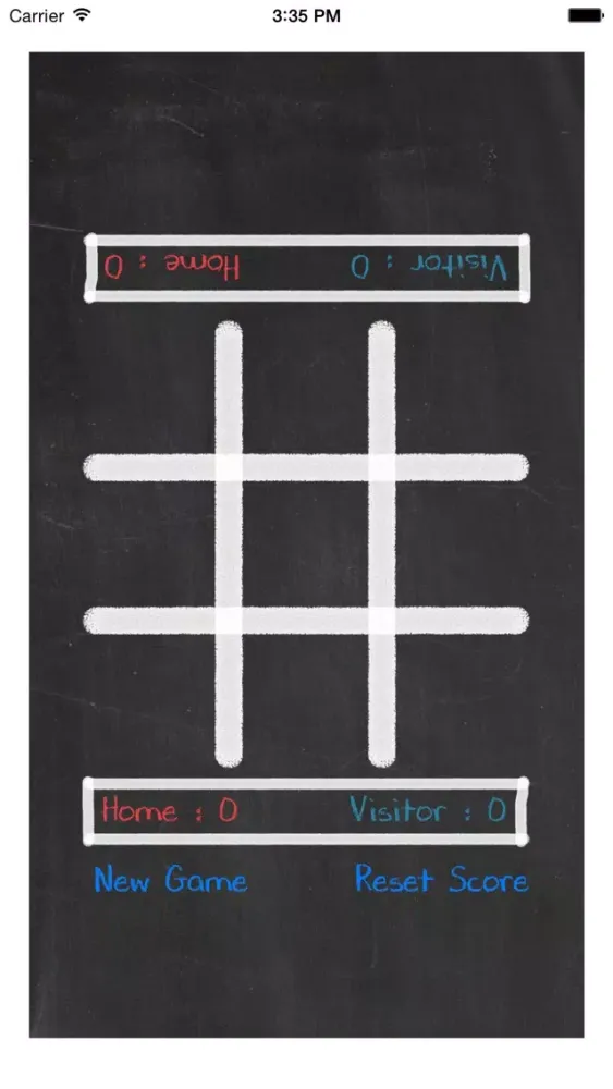 Zrzuty ekranu Tic Tac Toe Chalk