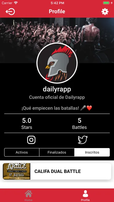 Dailyrapp Screenshots