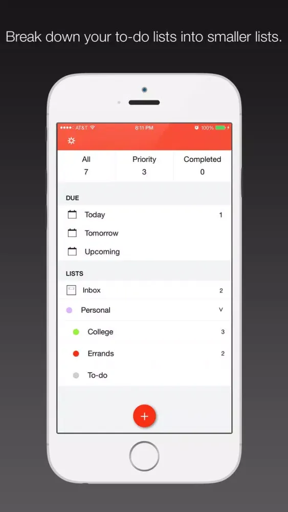 Tangkapan layar Limitless - Task Manager - Reminders & To Do List