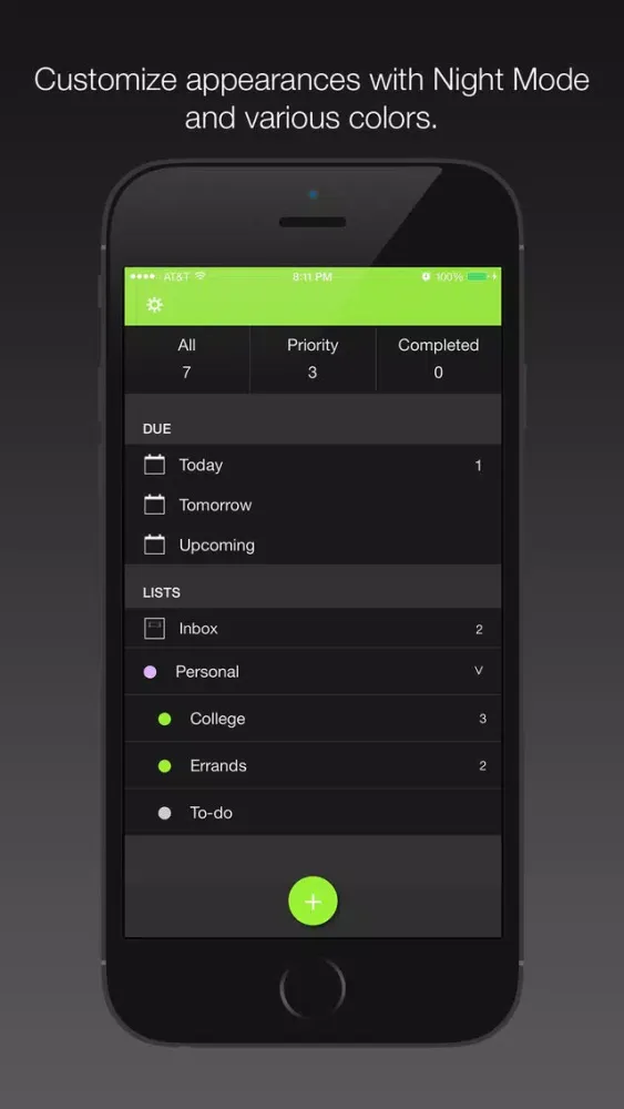 Tangkapan layar Limitless - Task Manager - Reminders & To Do List
